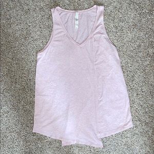 Lululemon tank size 8 light pink